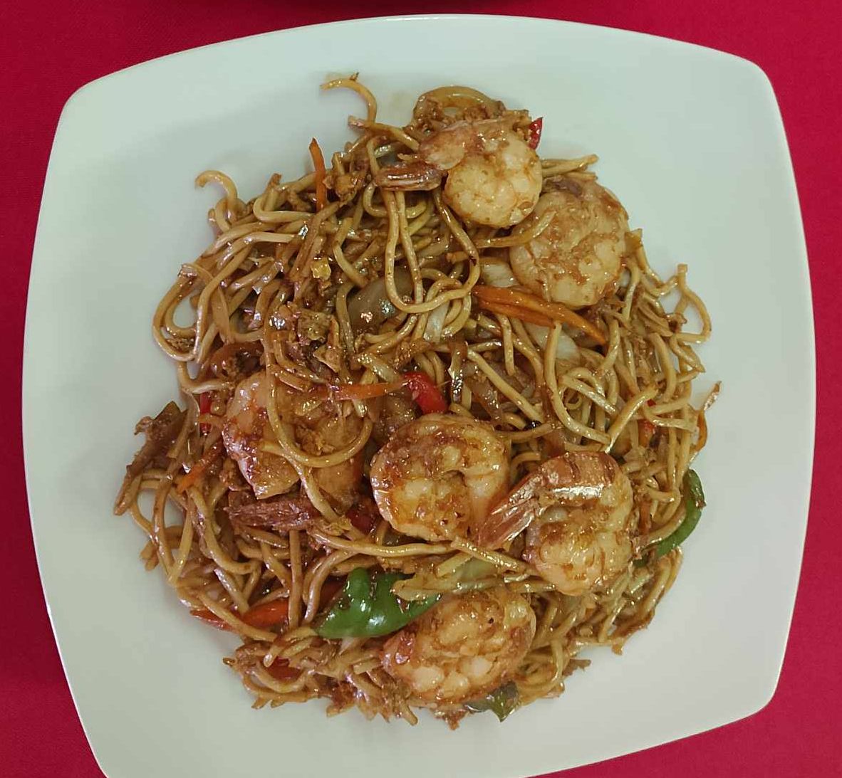 Shrimps Chow Mein